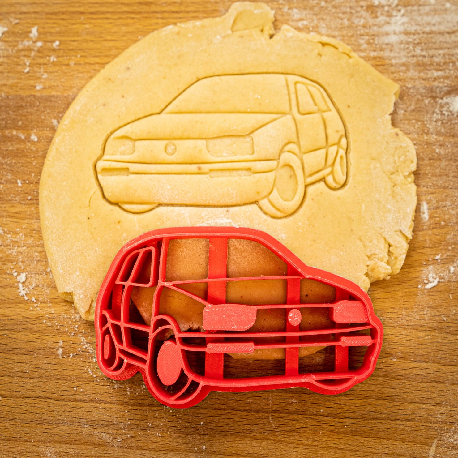 Vykrajovátko - VW Golf MK3