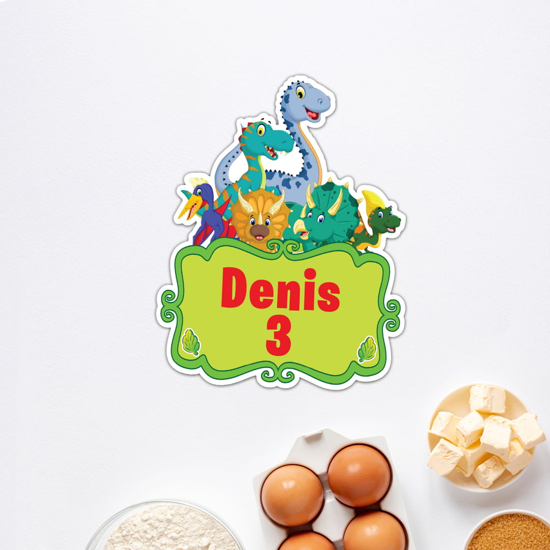 Personalizovaný zápich – Dinosaurus 1
