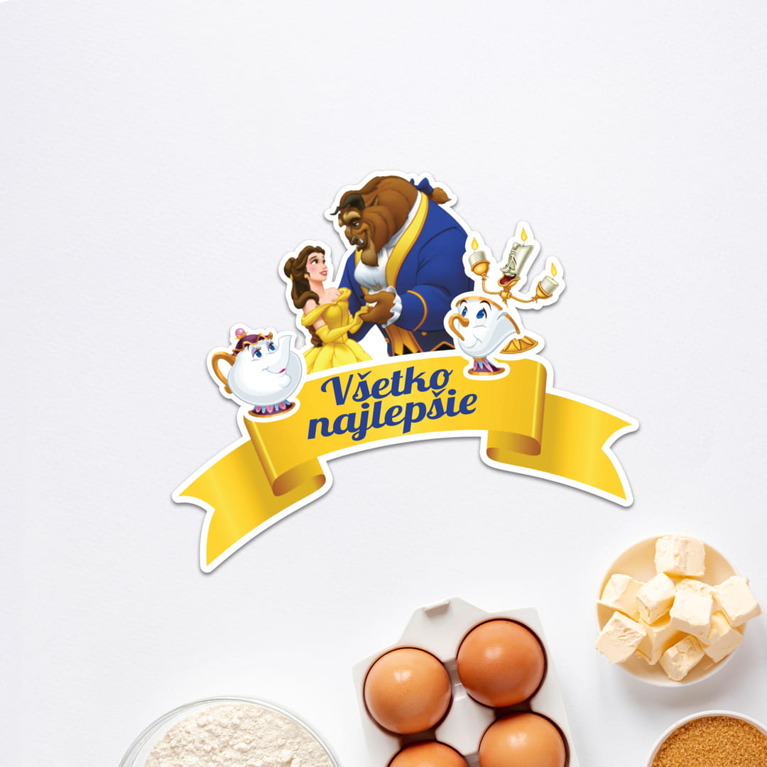 Zápich – Kráska a zvíře - Všechno nejlepší - Obrázek 2