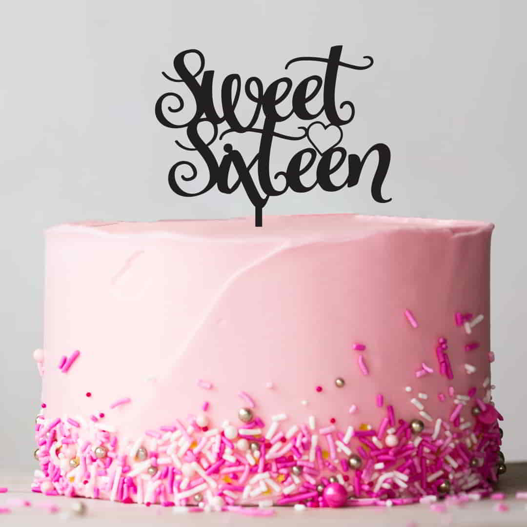 Zápich na dort - Sweet sixteen 1