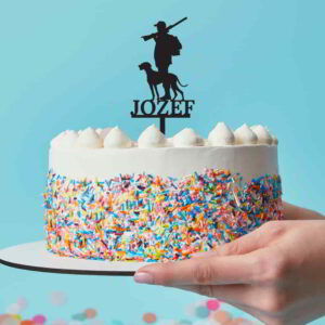 Zápich na dort - Myslivec 1 + Jméno