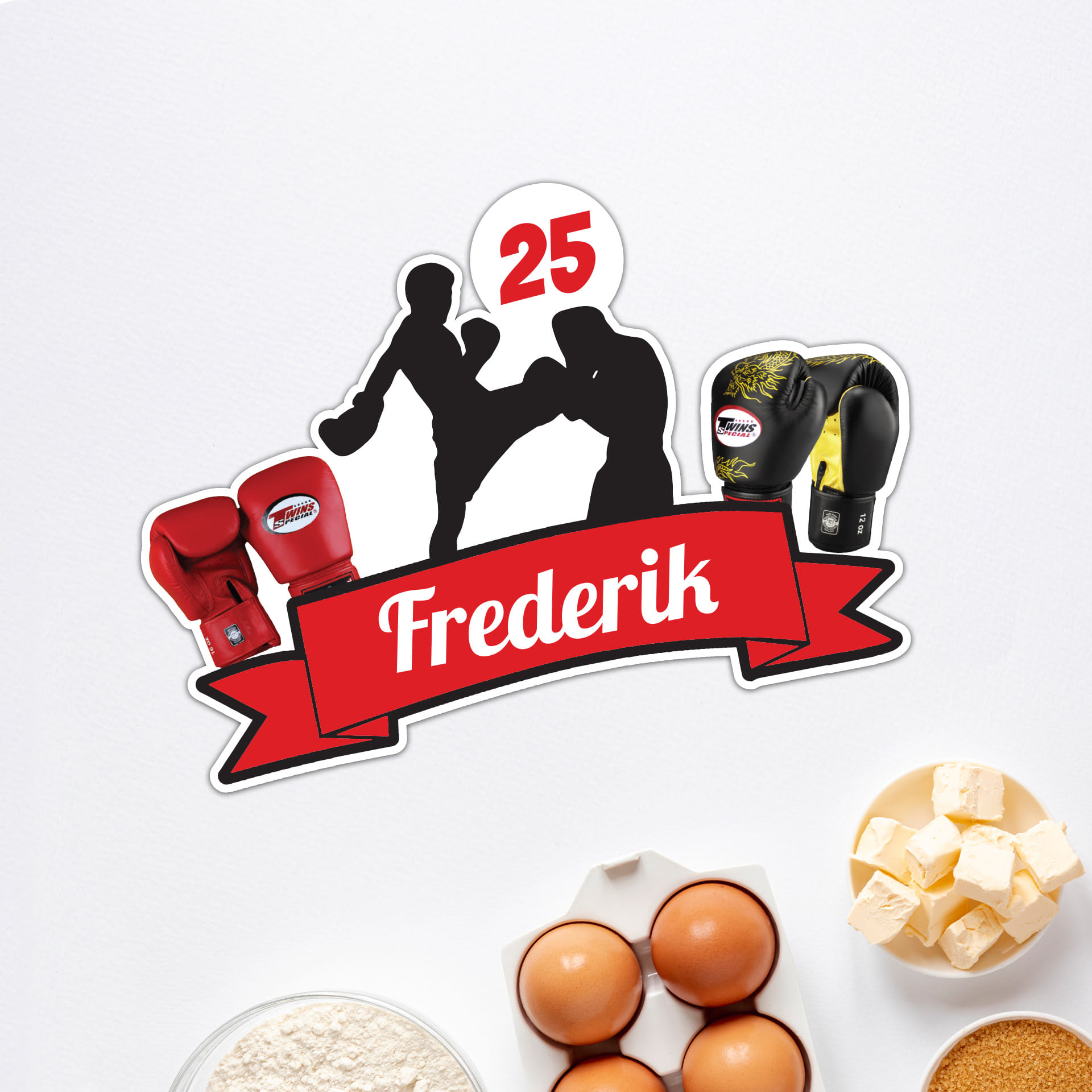 Personalizovaný zápich – Muay thai - muž