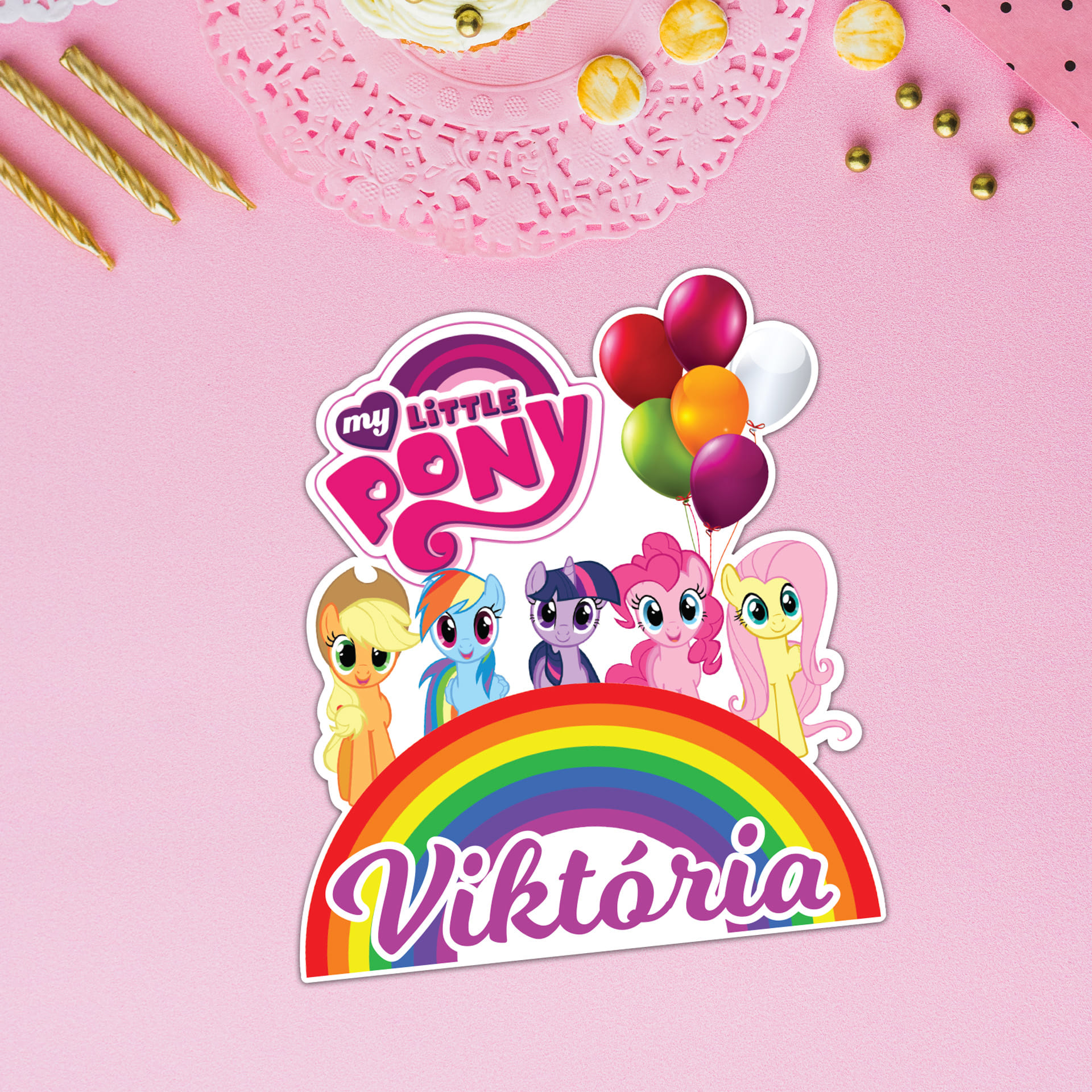 Personalizovaný zápich – My little pony