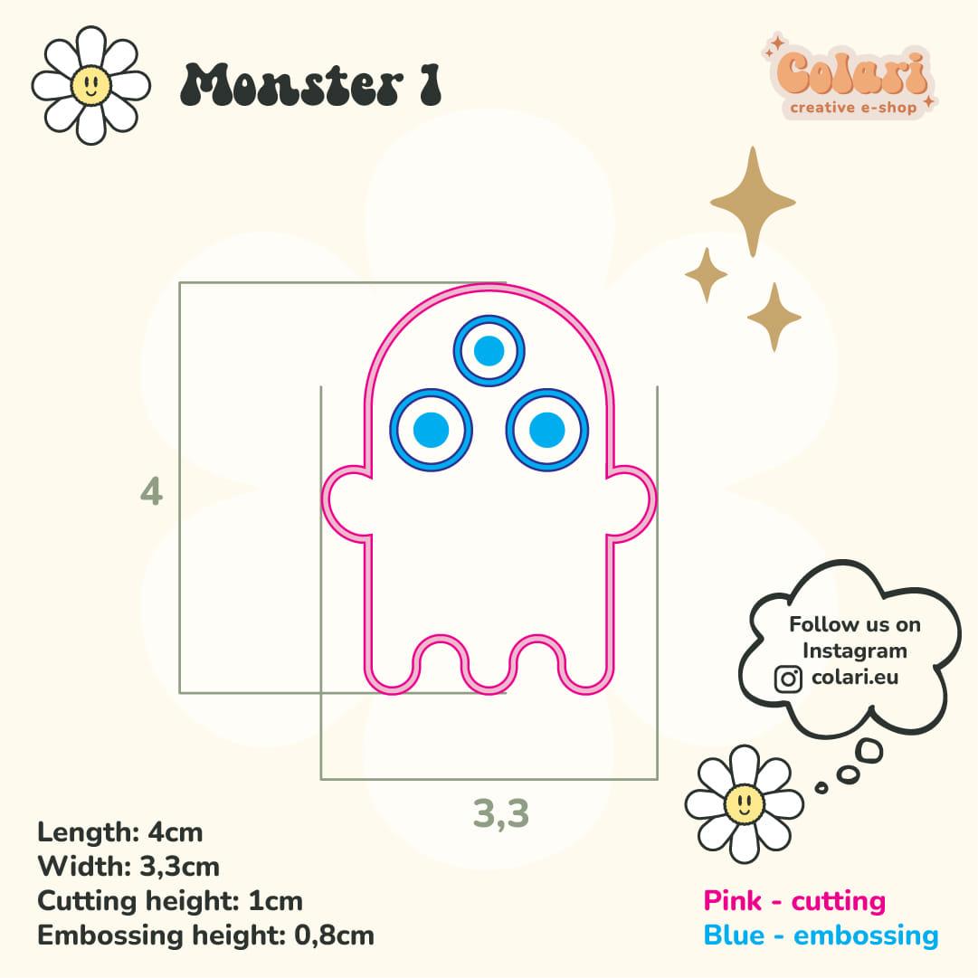Vykrajovátko na šperky - Strašidlo - Obrázek 2
