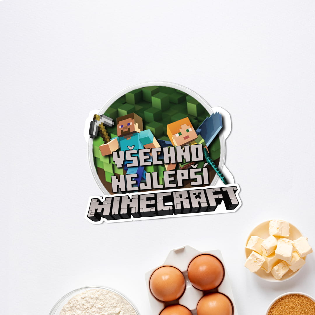 Zápich – Minecraft - Všechno nejlepší