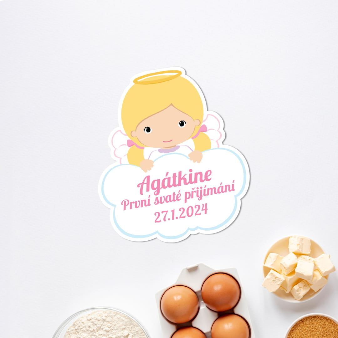 Personalizovaný zápich – První svaté přijímání - holčička